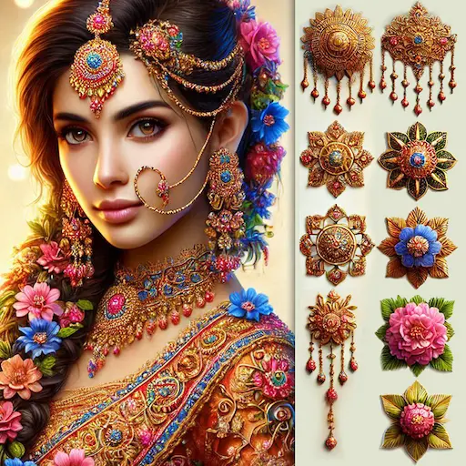Girls Jewellery Photo Editor