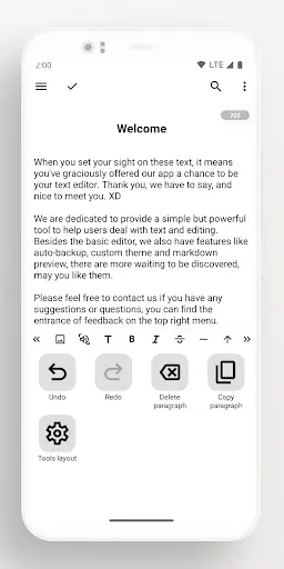 Lite Writer: Writing/Note/Memo screenshot 2