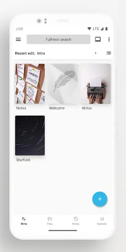 Lite Writer: Writing/Note/Memo screenshot 4