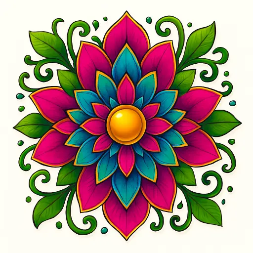 Mandala Color by Number Book