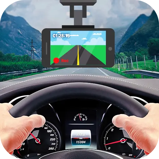 Speedometer Dash Cam Car Video