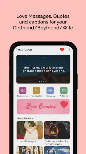 True Love Messages screenshot 1